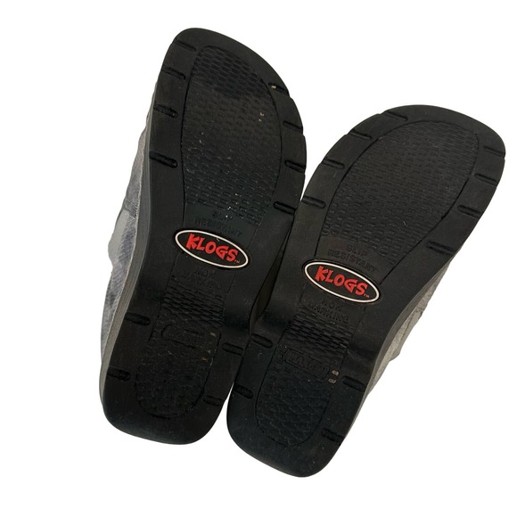 Klogs | Womens Size 6.5 Naples Gray Cloud Clogs Nursing Slip Resistant - Picture 12 of 13